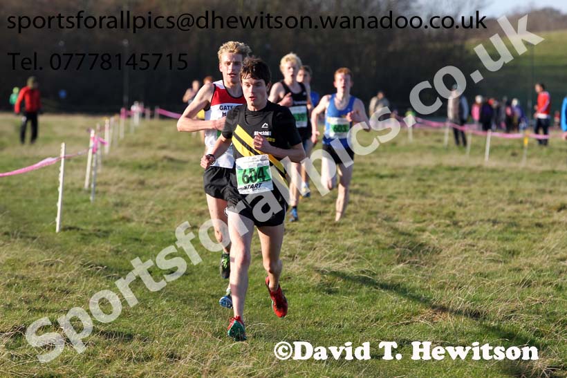 Mens under-20s North Eastern Cross Country Chanpionships. Photo: David T. Hewitson/Sports for All Pics